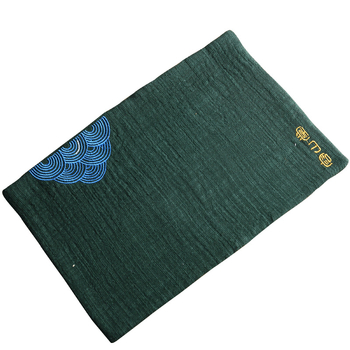 Rongshantang κεντημένη πετσέτα τσαγιού από βαμβάκι και λινό, παχυσμένη και απορροφητική, ιαπωνικού στυλ