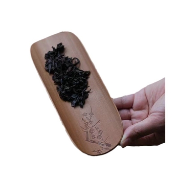Bambus set za čajnu ceremoniju, trodijelni s pladnjem i dodacima — Xinmei Bamboo Art, prvoklasna kvaliteta, 2023, pakiranje, tiskano logo