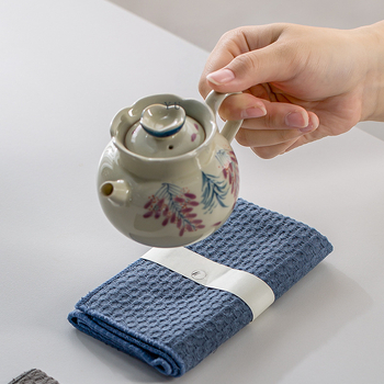 Covoraș pentru ceai – Stil Chinez Nou, accesorio absorbant pentru ceremonia ceaiului, oțel inoxidabil 304, categorie Jianshui