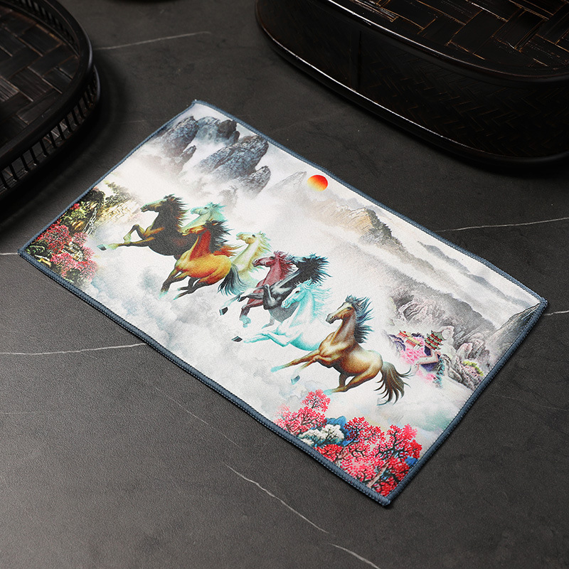 Πετσέτα για τσάι, ίνες βαμβακιού και λινού, εκτυπωμένο λογότυπο, 2022 κυκλοφορία, συσκευασία: Άλλο, ανώτερης ποιότητας