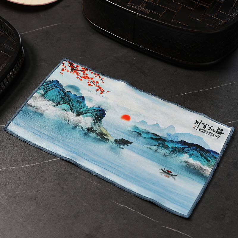 Πετσέτα για τσάι, ίνες βαμβακιού και λινού, εκτυπωμένο λογότυπο, 2022 κυκλοφορία, συσκευασία: Άλλο, ανώτερης ποιότητας