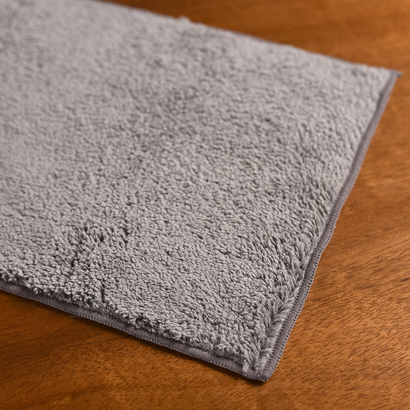 Čajna krpa – koral fleece, 450 g, upijanje 0–5 s, prilagodljiva s otisnutim logom