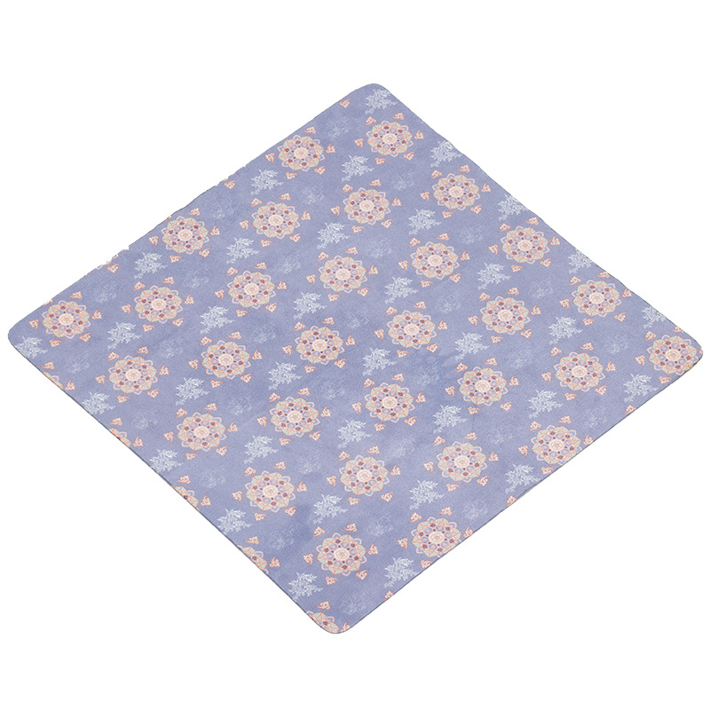 Benlong Gold Βελούδινο Εκτυπωμένο Διπλής Όψεως Απορροφητικό Πανί Για Τσάι | Ρετρό Εκτύπωση, Μαλακό Βαμβάκι, Τσάι Ματ | Νέος Κινέζικος Στυλ