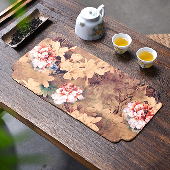 Jingkui αδιάβροχο τραπεζομάντιλο για τσάι, ύφασμα με εκτυπωμένο λογότυπο, Νέο Κινέζικο Στυλ