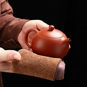 Αξεσουάρ τελετής τσαγιού από ύφασμα – Προέλευση Ντεχουά, εκτυπωμένο λογότυπο, Πρώτης Τάξης ποιότητα, δυνατότητα ιδιωτικής ετικέτας