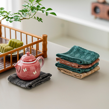 Βαμβακερή πετσέτα και υπόστρωμα για τσάι, αγροτικό στυλ, μάρκα Peryitang, συσκευασία Opp bag, Πρώτης κατηγορίας ποιότητα