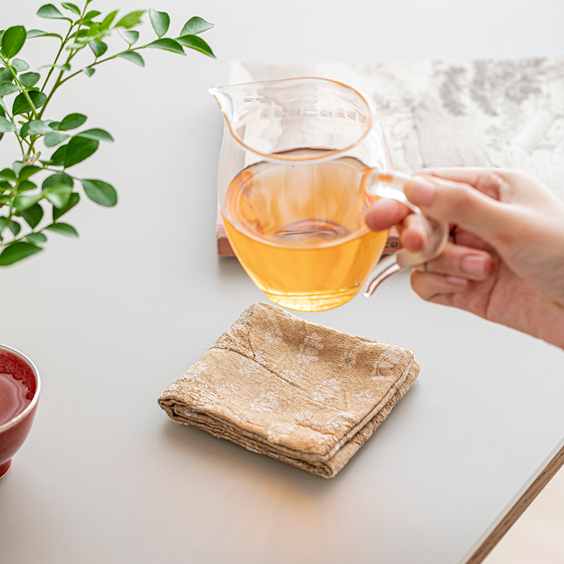 Βαμβακερή πετσέτα και υπόστρωμα για τσάι, αγροτικό στυλ, μάρκα Peryitang, συσκευασία Opp bag, Πρώτης κατηγορίας ποιότητα