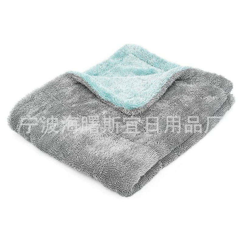 Πετσέτα αυτοκινήτου από μικροϊνες, διπλής όψεως, στριφτή ύφανση, για πλύσιμο αυτοκινήτου