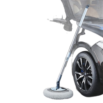 Teleskopski mop za pranje automobila s mekanim vlaknima i zakrivljenom šipkom, ne oštećuje boju auta