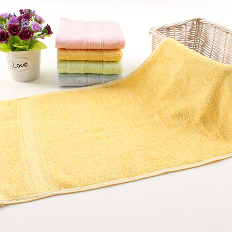 Mingzhu dječji ručnik od bambusovog vlakna, apsorpcija 26–30 s, GSM 50, ravno tkanje, uvijena vlakna