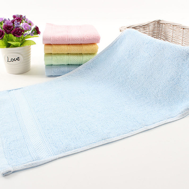 Mingzhu dječji ručnik od bambusovog vlakna, apsorpcija 26–30 s, GSM 50, ravno tkanje, uvijena vlakna