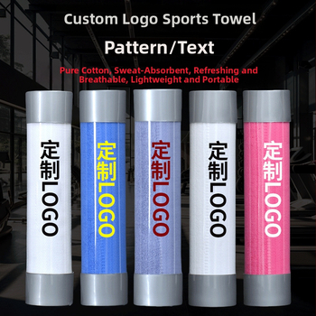 Sportski ručnik od pamuka, 140 g, apsorpcija 0-5 s, moguć ispis ili šivanje logotipa