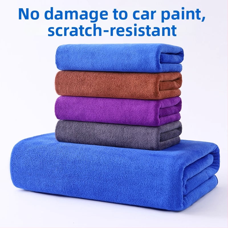 Μικροϊνική πετσέτα για το στέγνωμα αυτοκινήτου - υψηλή απορρόφηση νερού, χωρίς χνούδι, χωρίς λεκέδες, για τον καθαρισμό των εσωτερικών τζαμιών