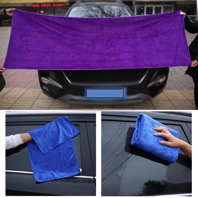 Krpa za čišćenje automobila, mikrovlakno, 400 g/m², češljana vlakna, višefunkcionalna, upija vodu bez tragova