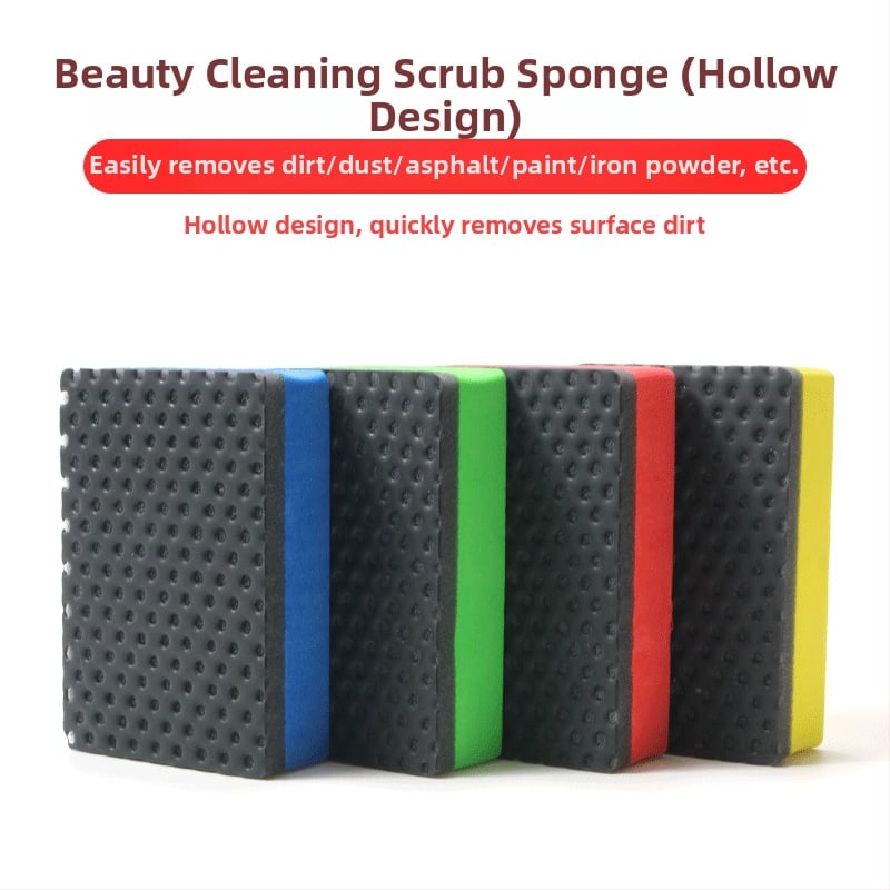 Σετ σφουγγαριού καθαρισμού αυτοκινήτου από σπόγγο, περιλαμβάνει γάντια και πετσέτα