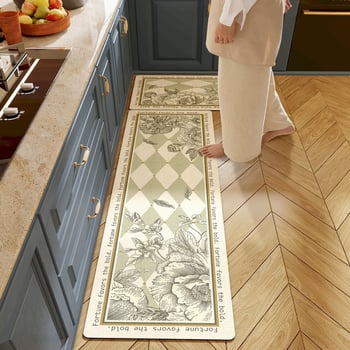 Podne prostirke od diatomske gline, talijanskog stila, kvadratnog oblika, uzorak biljaka i cvijeća (Materijal: diatomska glina; Uzorak: biljke i cvijeće; Oblik: kvadratni; Stil: talijanski; Čišćenje: pere se vodom)