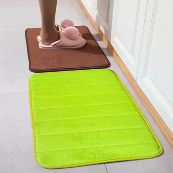 Входна подложка за врата - текстил, водопоглъщащ, модерен минимализъм, ръчно пране, за баня