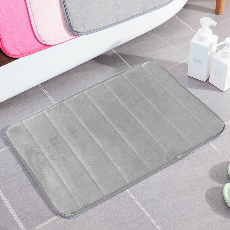 Входна подложка за врата - текстил, водопоглъщащ, модерен минимализъм, ръчно пране, за баня