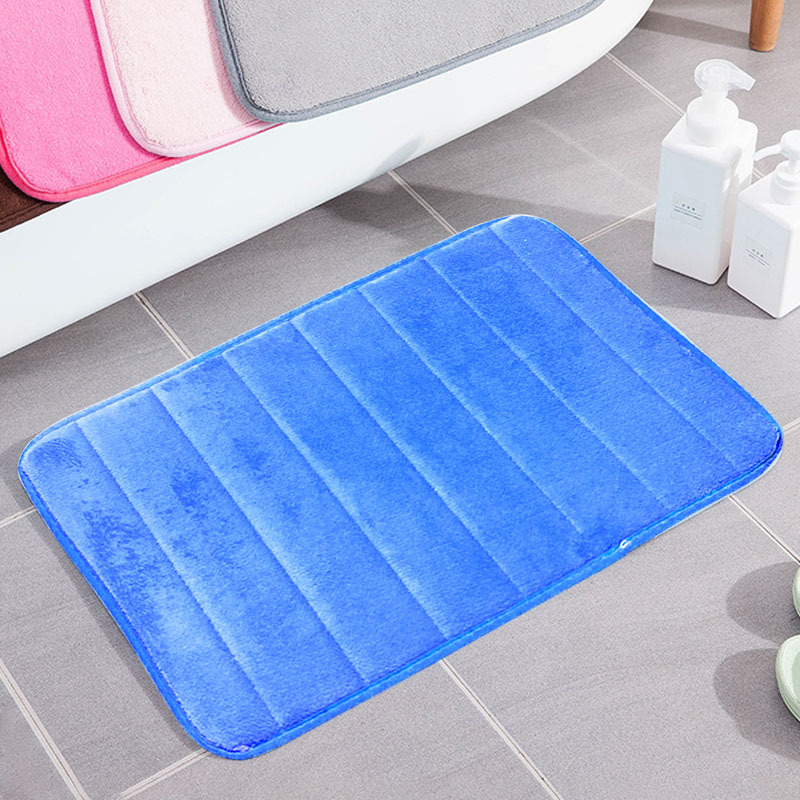 Входна подложка за врата - текстил, водопоглъщащ, модерен минимализъм, ръчно пране, за баня