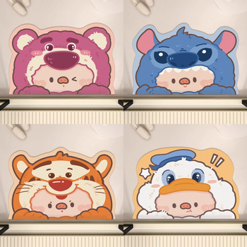 Karikaturalni kupaonski tepih, od diatomita, profilirani oblik, tiskarska tehnika, ručno pranje