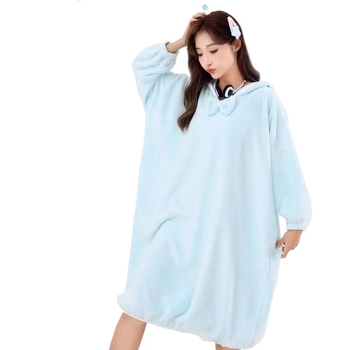 Kapuutsiga vannitoa rüü | Coral fleece | Naistele | Vee imav | Kiiresti kuivav