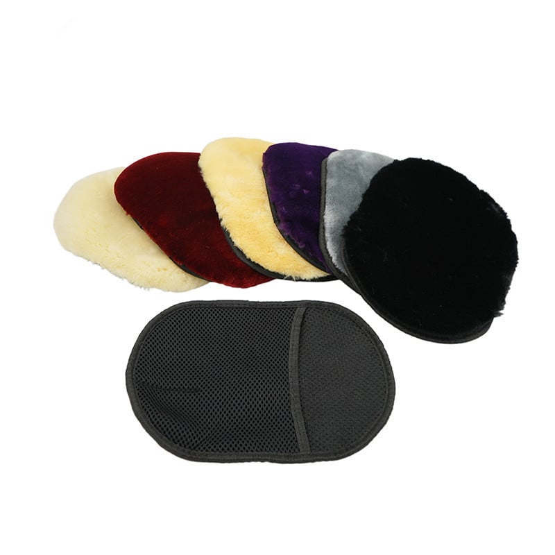 HONGZHUO Γάντια καθαρισμού αυτοκινήτου από βελούδο μαλλί, μονής όψης, προσαρμοστικά