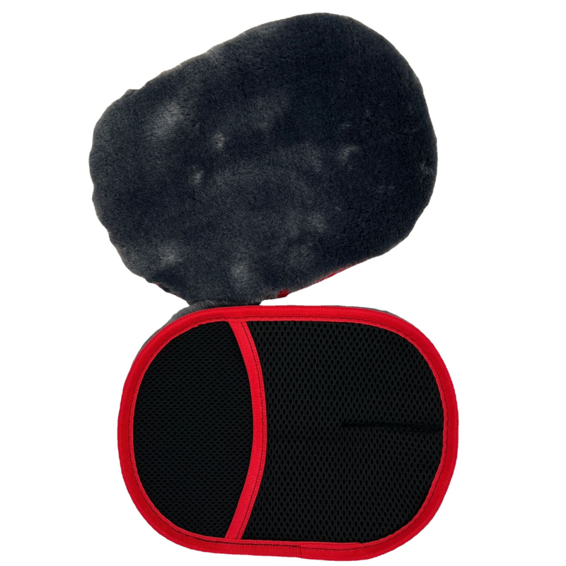 HONGZHUO Γάντια καθαρισμού αυτοκινήτου από βελούδο μαλλί, μονής όψης, προσαρμοστικά