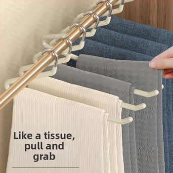 Roostevabast terasest pükside hoidja, hane kuju, libisemisvastaste klipsidega, kodu garderobile, kaasaegne minimalistlik stiil