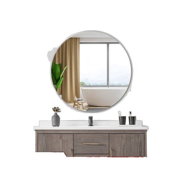 Akrilinis veidrodis, itališko stiliaus, sieninis, lipnus montavimas, be gręžimo, vonios kambario veidrodis