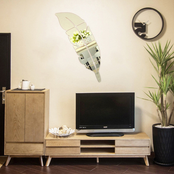 Toll alakú falmatrica, akril, tükrös felület, vízálló