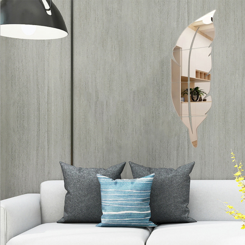 Toll alakú falmatrica, akril, tükrös felület, vízálló