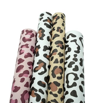 Leopard uzorak samoljepljiva PVC tapeta za kućnu upotrebu, vodootporan premaz zida, dekor dnevnog boravka i spavaće sobe.