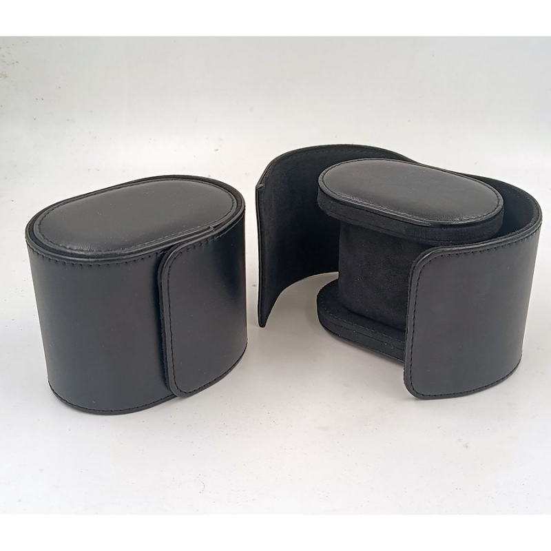 Пътуваща кутия за съхранение на часовник — кожена, ръчно изработена, подаръчна кутия, модел: единична чанта за часовник, марка: Tendo Packaging