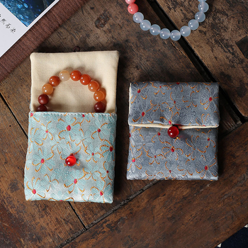 Чанта за бижута от плат, опаковка за бижута, без персонализация, допуск около 1 см