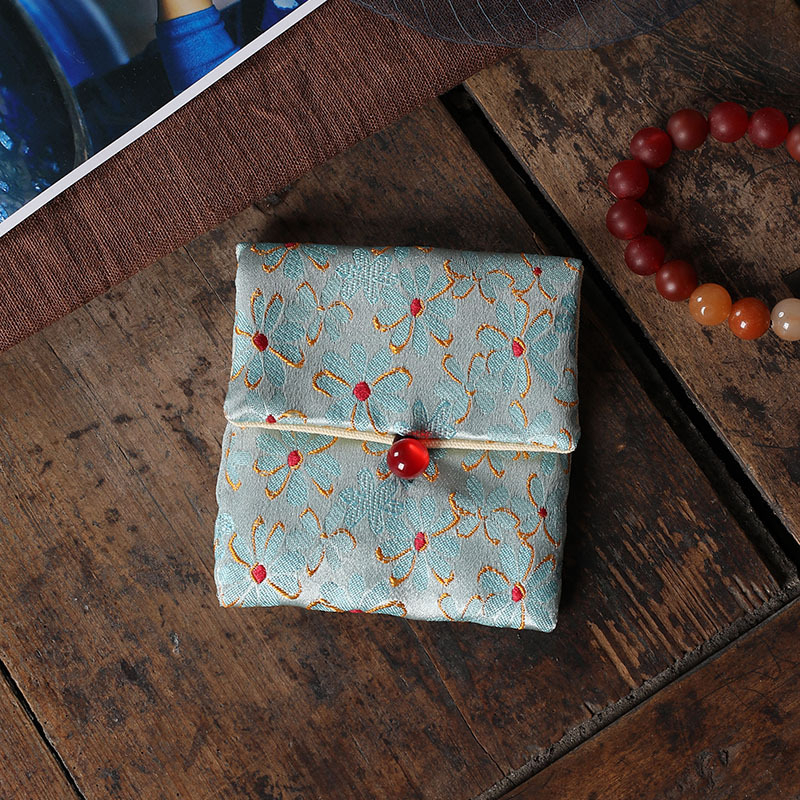 Чанта за бижута от плат, опаковка за бижута, без персонализация, допуск около 1 см