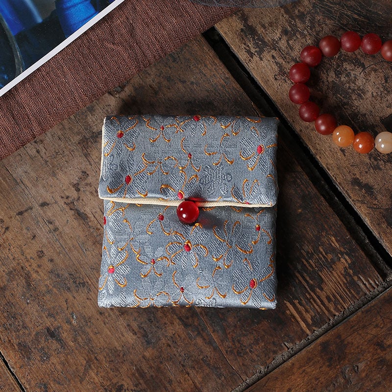 Чанта за бижута от плат, опаковка за бижута, без персонализация, допуск около 1 см