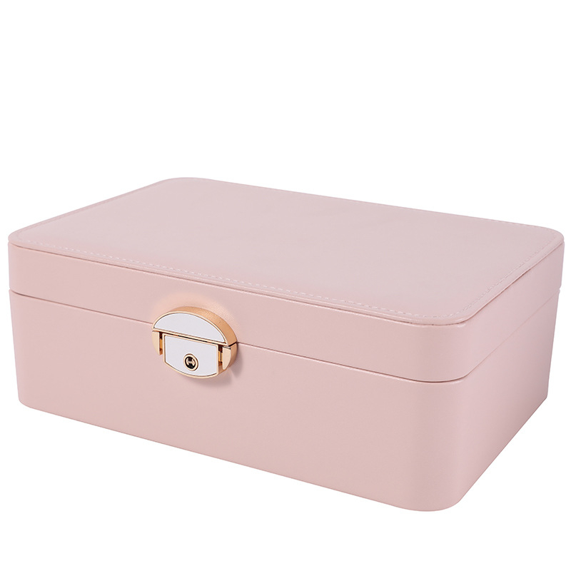 Κουτί αποθήκευσης κοσμημάτων από PU δέρμα, Μεγάλης χωρητικότητας για ρολόγια, κολιέ, βραχιόλια και δαχτυλίδια (Υλικό: PU δέρμα; Σκοπός: αποθήκευση κοσμημάτων; Συσκευασία: κουτί συσκευασίας; Επίπεδο συσκευασίας: πωλησιακή/τερματική)