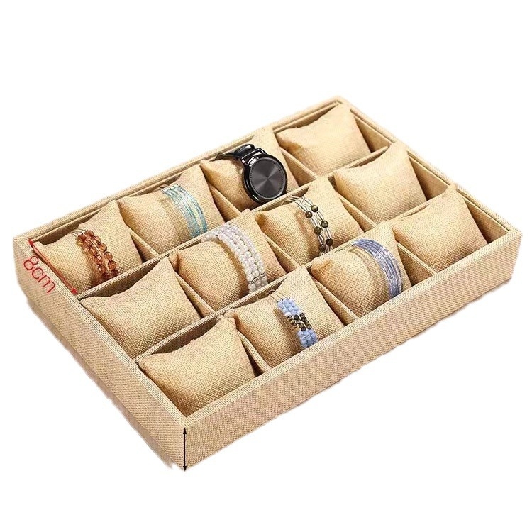 Δίσκος προβολής κοσμημάτων με μαξιλαράκι – συνθετικό υλικό, συσκευασία κοσμημάτων, μάρκα Liyan Packaging