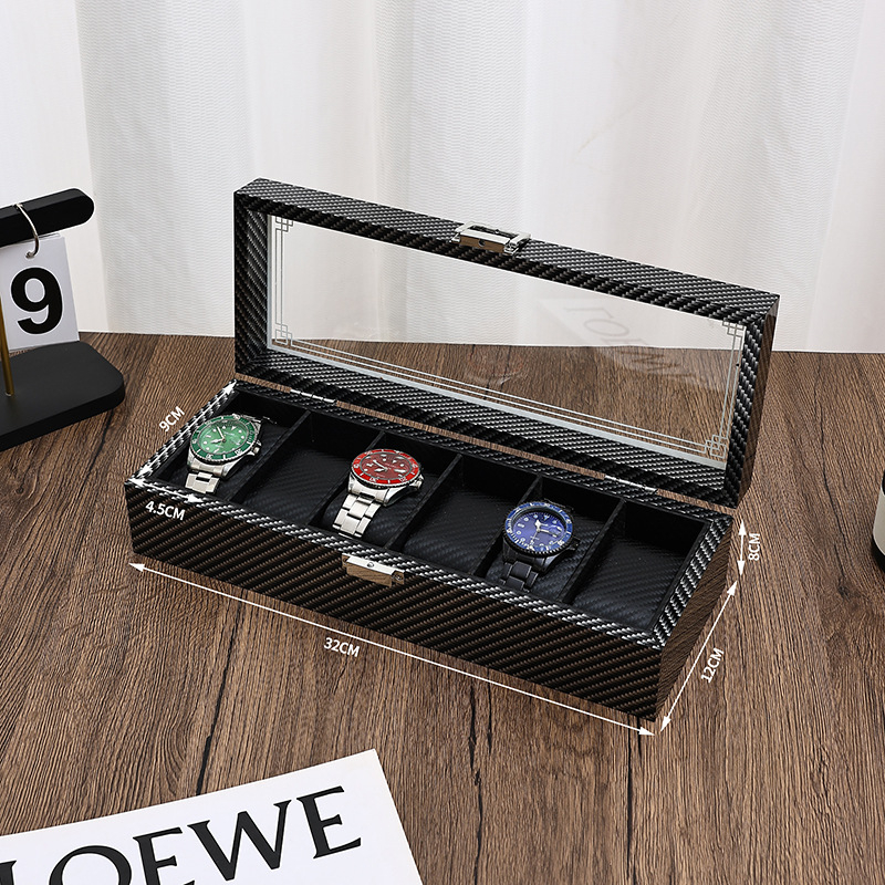 На склад: дървена кутия за съхранение на часовници, горещ печат със ситопечат, опаковка за бижута, модел 3-12