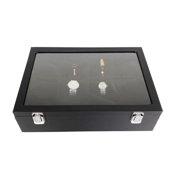 Κουτί κοσμημάτων ανθεκτικό στη σκόνη με 12 διαμερίσματα για προβολή και αποθήκευση; ύφασμα, σακούλα συσκευασίας, ειδική συσκευασία κοσμημάτων