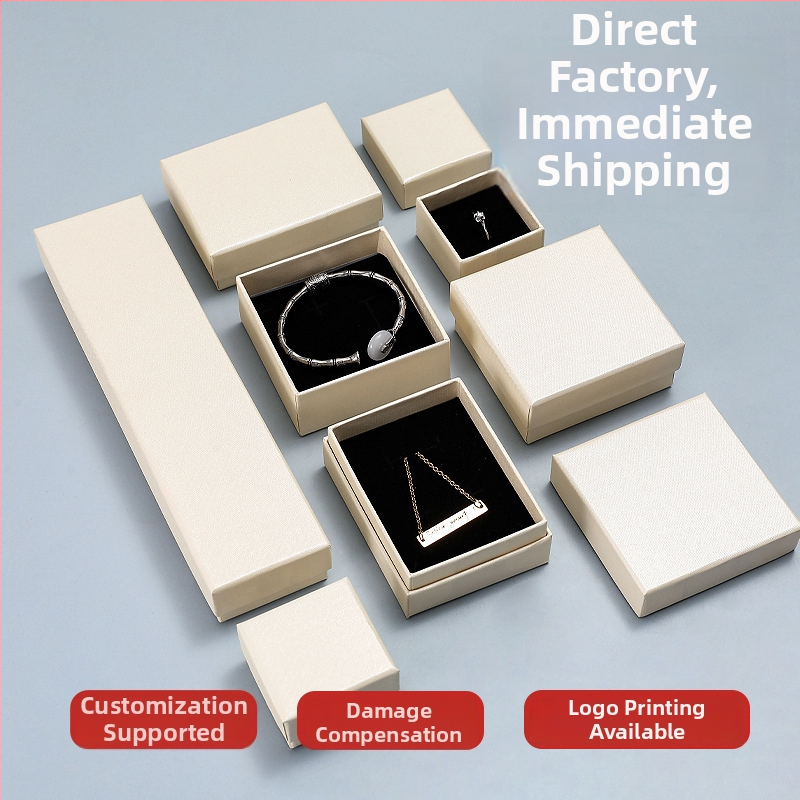 Κουτί κοσμημάτων από χαρτόνι με διακοσμητικό χαρτί, κατάλληλο για συσκευασία κοσμημάτων, με εσωτερικές επενδύσεις από αφρό