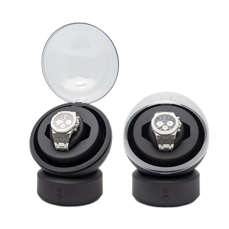 Baixi Устройство за завиване на часовници с една глава, зареждащо се, за един механичен часовник – компактна кутия за съхранение на автоматични часовници
