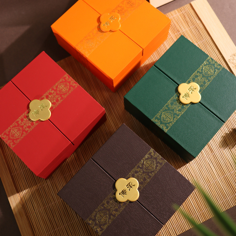 Κουτί κοσμημάτων με διπλό άνοιγμα – κλασικός σχεδιασμός, υλικό σκληρό χαρτί, συσκευασία κοσμημάτων