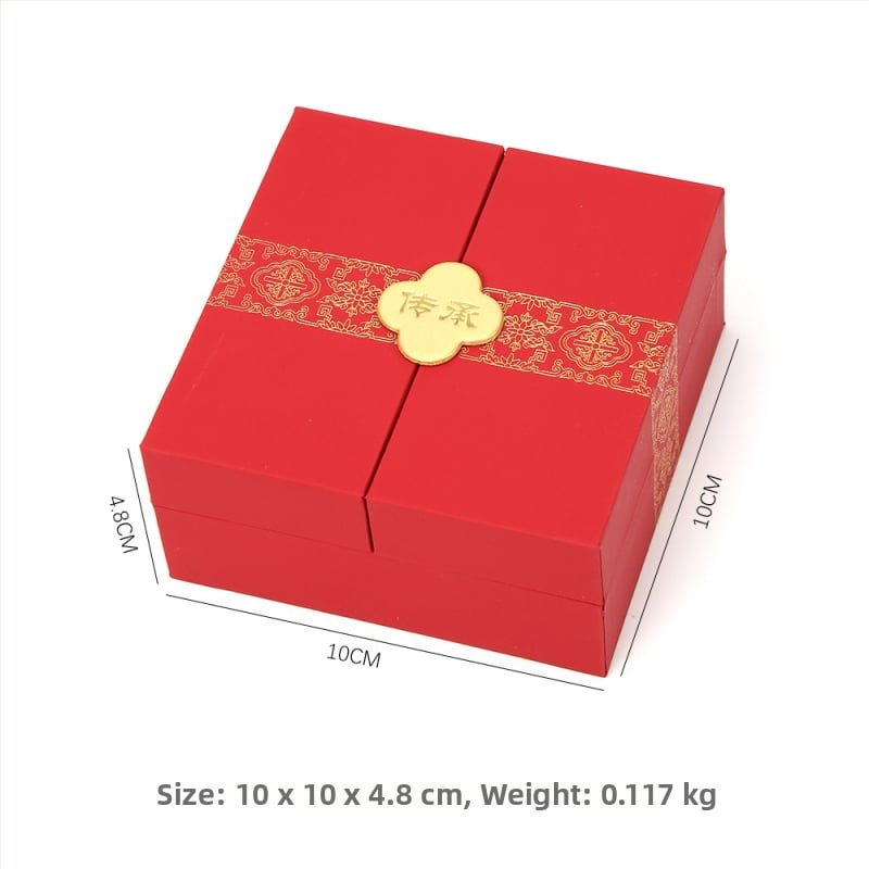 Κουτί κοσμημάτων με διπλό άνοιγμα – κλασικός σχεδιασμός, υλικό σκληρό χαρτί, συσκευασία κοσμημάτων