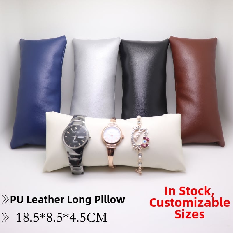 Στήριγμα προβολής ρολογιών και βραχιολιών με μαξιλαράκι από ύφασμα – Hongyun Mingya, εκθεσιακή κατασκευή κοσμημάτων σε κουτί