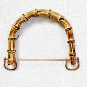 Бамбукова дръжка за чанта SW-0938, Autonomy, ретро национален стил, материал: бамбук, персонализирана обработка, за чанти