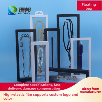 Pikk plastist hoiukarp ja eksponeerimise kasti helmeste ja kellade jaoks tolmukindla tihendusega (injektsiooni vormimine, ultraheli töötlemine; pakkimine shrink wrap; üldine pakkimine)