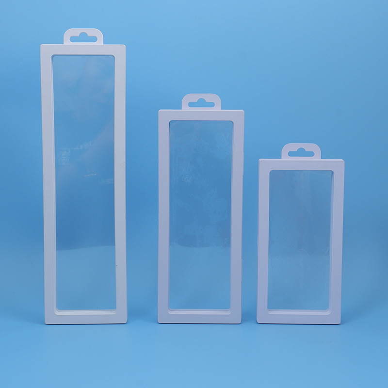 Pikk plastist hoiukarp ja eksponeerimise kasti helmeste ja kellade jaoks tolmukindla tihendusega (injektsiooni vormimine, ultraheli töötlemine; pakkimine shrink wrap; üldine pakkimine)