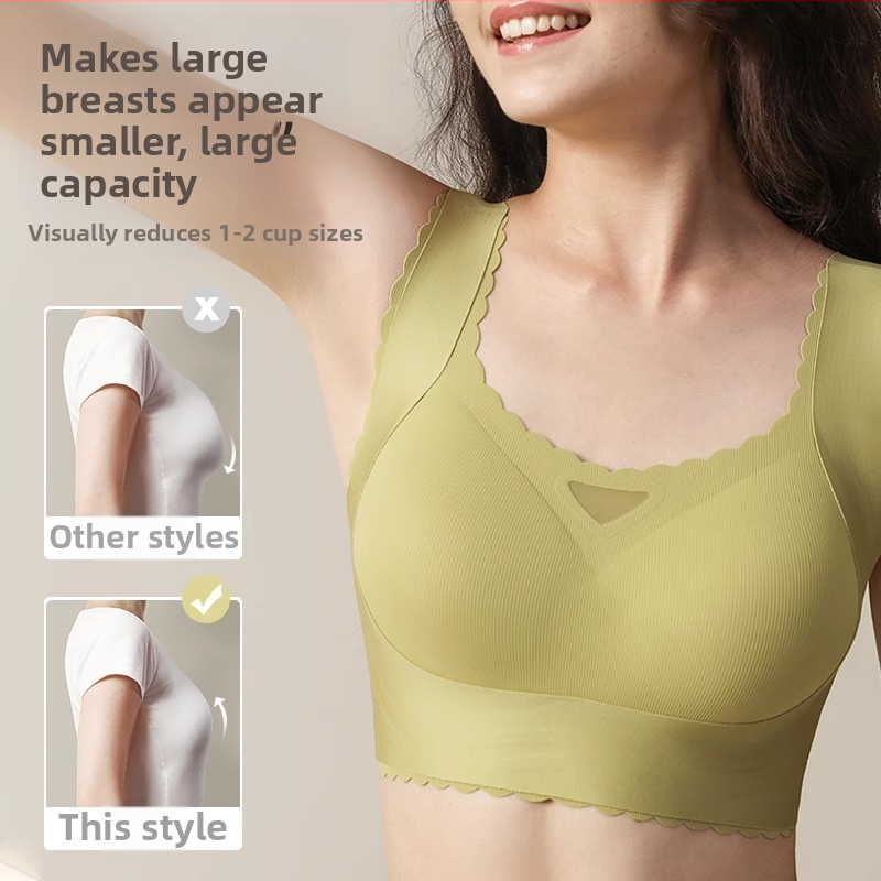 Σουτιέν εγκυμοσύνης χωρίς ραφές για αθλήματα | πλήρης κάλυψη, λεπτά διαμορφωμένες κάψες, διαπνέον νάιλον, τέσσερις σειρές αγκιστρωμάτων στην πλάτη, σταθερές διπλές τιράντες