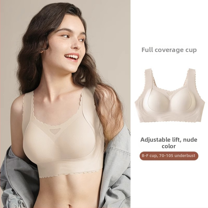 Σουτιέν εγκυμοσύνης χωρίς ραφές για αθλήματα | πλήρης κάλυψη, λεπτά διαμορφωμένες κάψες, διαπνέον νάιλον, τέσσερις σειρές αγκιστρωμάτων στην πλάτη, σταθερές διπλές τιράντες